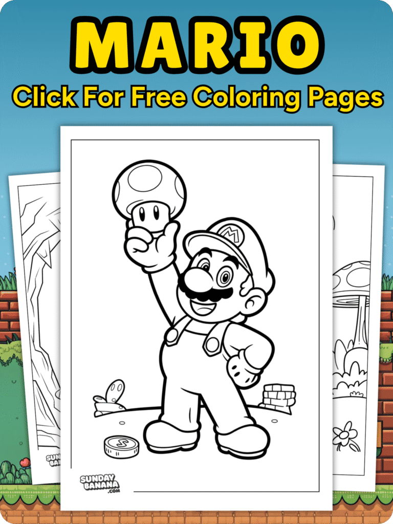 Mario-Coloring-Pages-for-Video-Games Mario-Coloring-Pages-for-Video-Games-Category